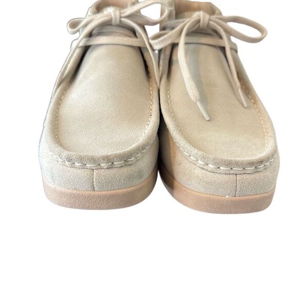 Everlane Tan Leather Suede Wallabie Comfort Casual Booties 7 - Picture 10 of 12